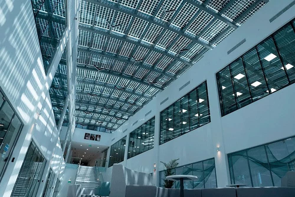 Instalación de Vidrio Fotovoltaico